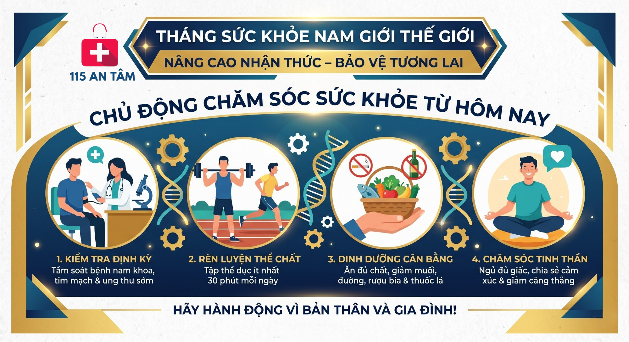 Suc khoe nam gioi duoc nhan vien y te do huyet ap tai nha 1